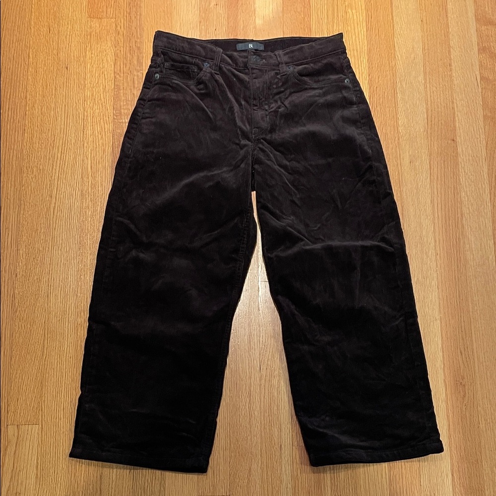 Banana Republic Women's Dark Brown Corduroy Pants Size 28